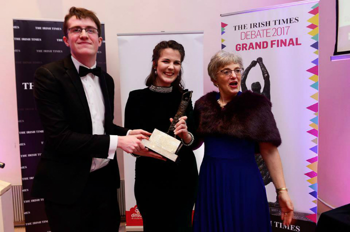 Irish Times Debate Winners